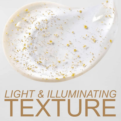 Elisir oro 24k - Radice di ginseng, niacinamide e vitamina C