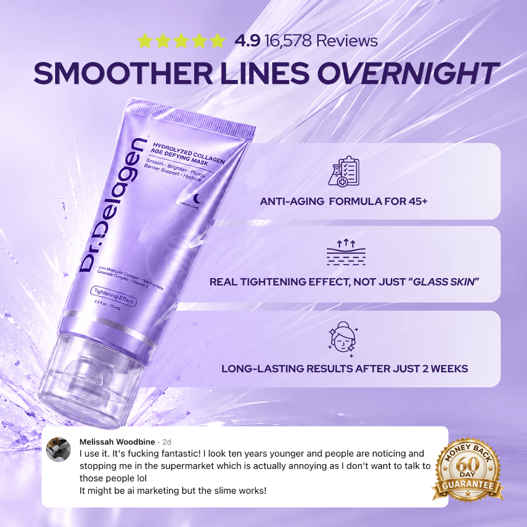 Hydrolyzed Collagen Age Defying Mask - 2.54 fl.oz