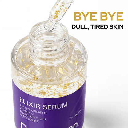 Sérum Élixir - Or 24 carats Ginseng Niacinamide Vitamine C