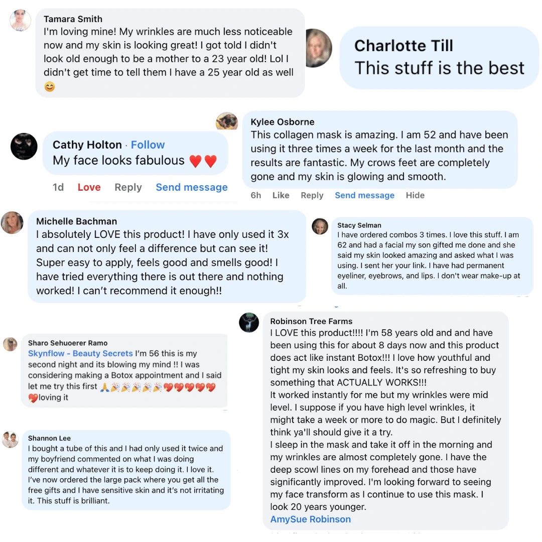Коментари на клиентки във Facebook