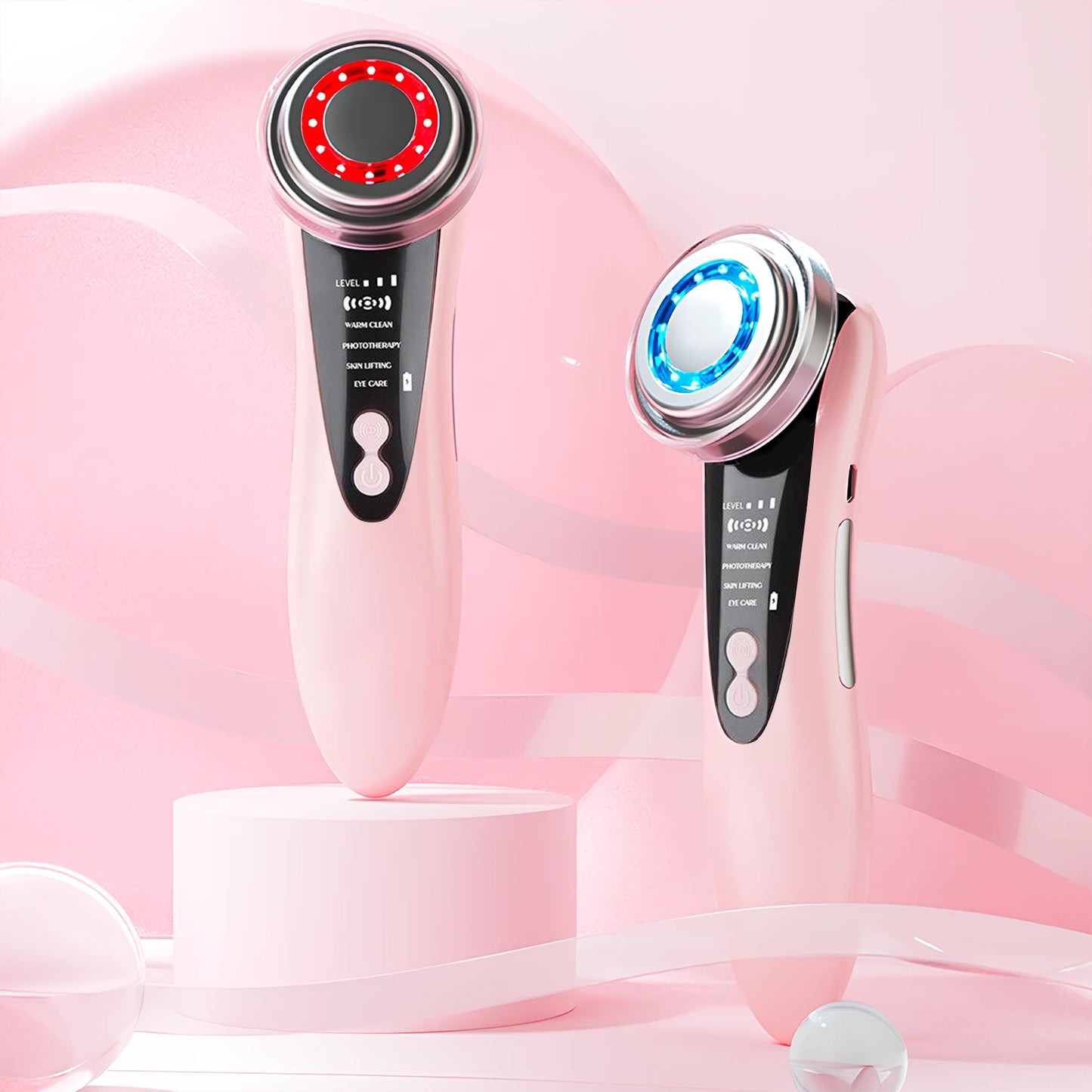 DermaFlow™ 4 in 1 Terapia LED - Lifting & Pulizia Viso