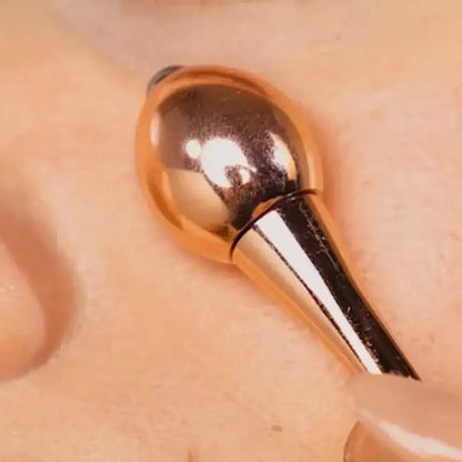 Refreshing eye contour massage roller