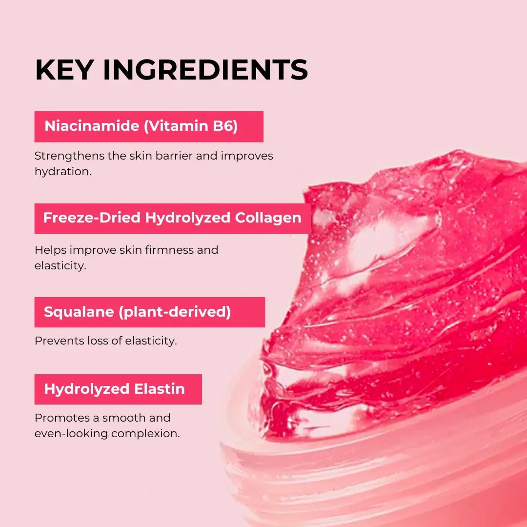 Crema notte Jelly al Collagene Idrolizzato e Niacinamide